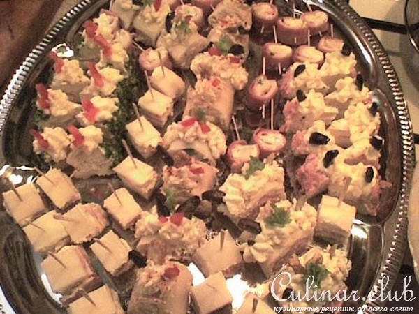 Закусочная тарелочка (ассорти)