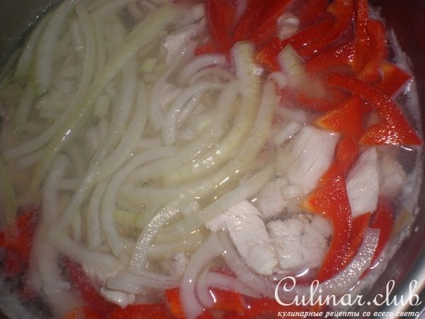 Курица хе (вариант)