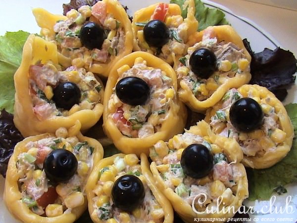 Сырные корзиночки