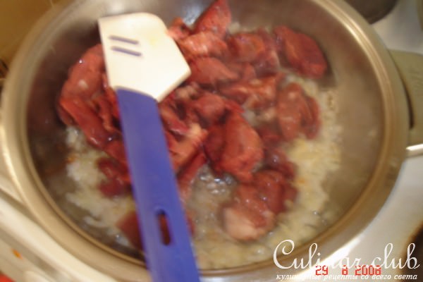 Паштет из куринной печени с сыром