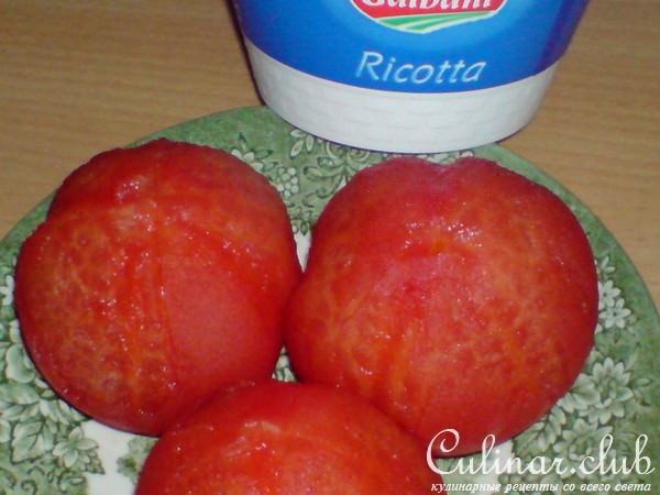 Закуска "Помидорно-сырный мусс"