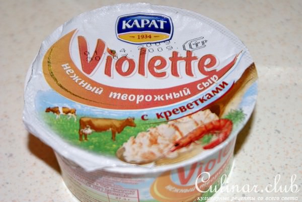 Мусс из тунца на абрикосах