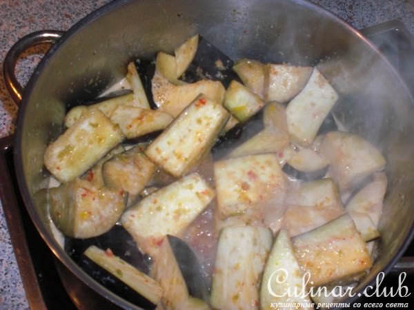 Маринованные баклажаны.( вариант )