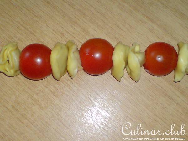 Шашлычки из Равиолли 
