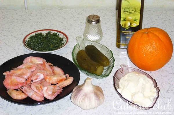 Апельсиновый соус к креветкам