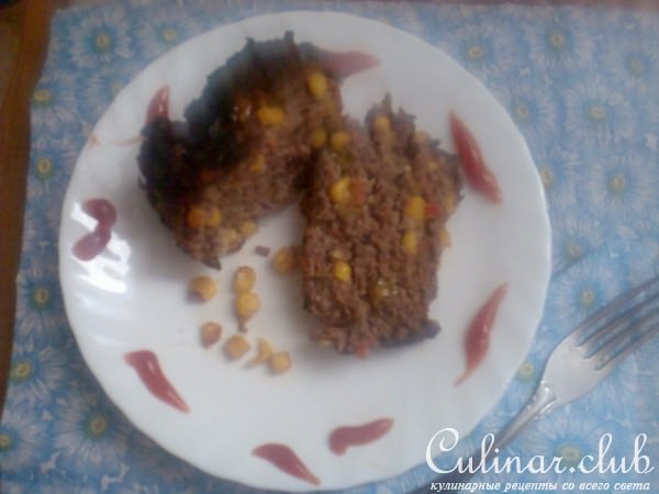 Мясной "батон" с мясом 
