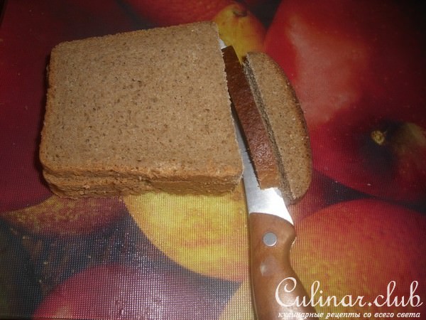 Закуска Гренки из Черного Хлеба "Талия моя... прсти......"))))))