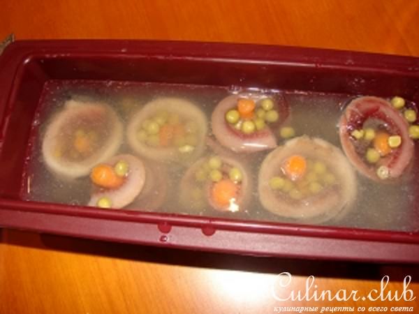 Заливное из селёдочки