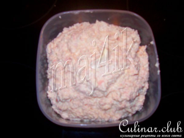 Сырно-ветчинная намазка