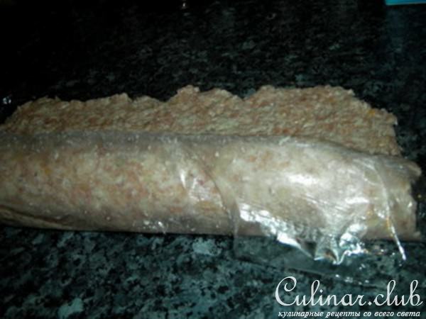 Рулет-кольцо мясной