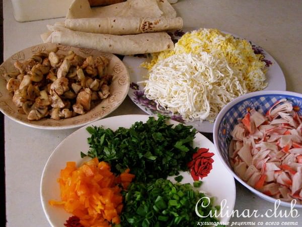 рулет закусочный