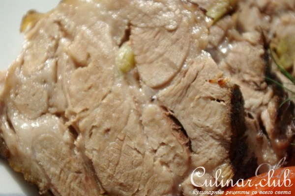 Запеченная свинина