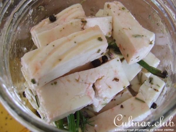 маринованный сыр