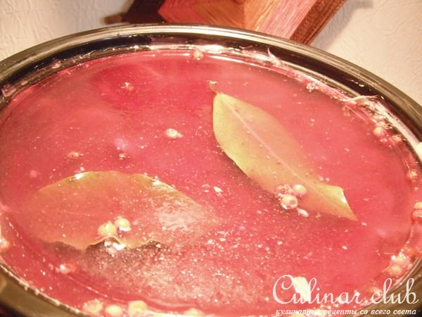 Паштет из куриной печени под крыжовенно-смородиновым желе 