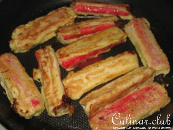 фаршированные крабовые палочки