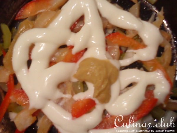 салат из копчёной скумбрии