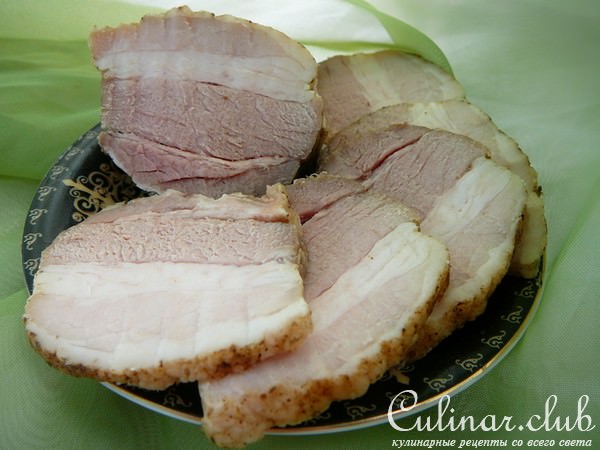 Мясная нарезка (Подчеревок сваренный в пленке)