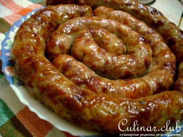КОЛБАСА ДОМАШНЯЯ, ну очень вкусно!
