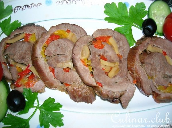 Рулет из индейки