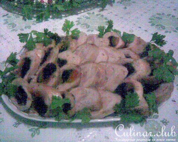 Куриные мини - РУЛЕТИКИ (бюджетный вариант)