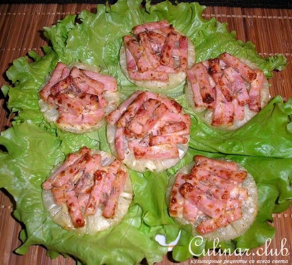 ЗАКУСКА С АНАНАСОМ