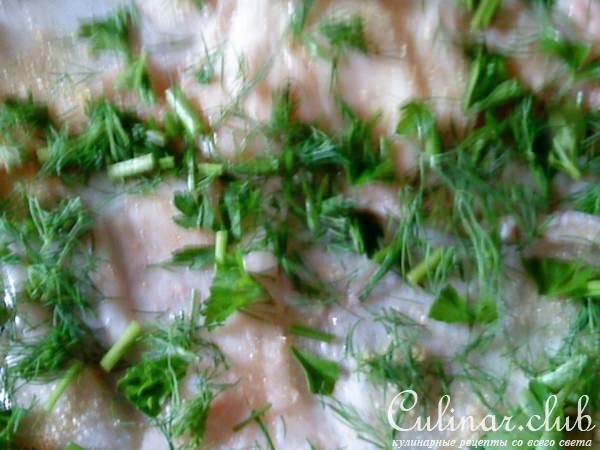 Рулет куриный(вариант)