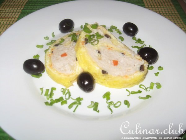 Куриный рулет