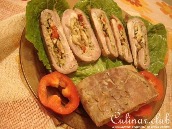 мясной рулет Ароматный из серии"Удиви гостей"