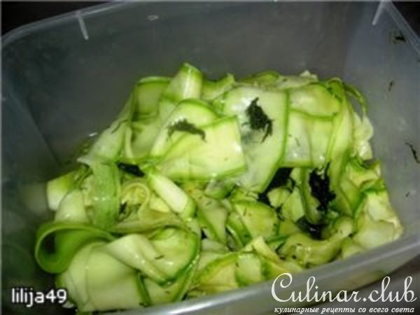Маринованные кабачки