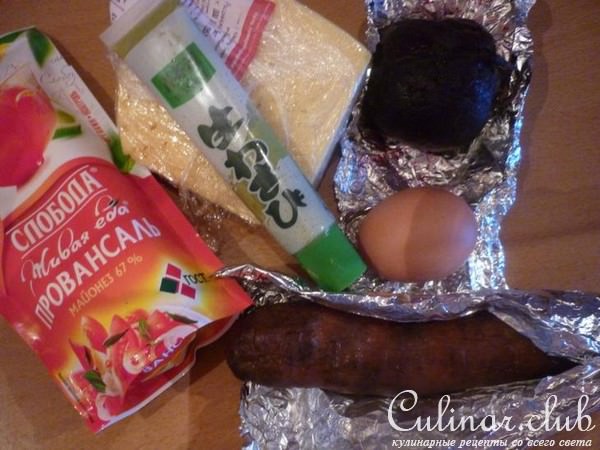 Свекольная закуска для двоих