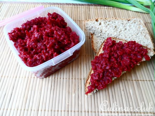 Свекольная икра.