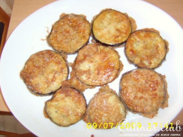 Баклажаны слоёные.