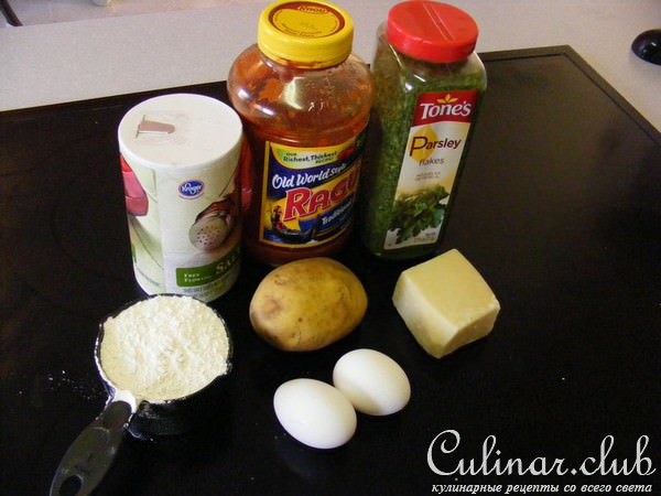 Ньекки (картофельные рулетики) Gnocchi
