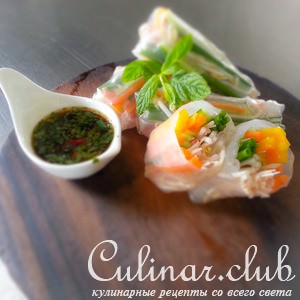   Spring rolls