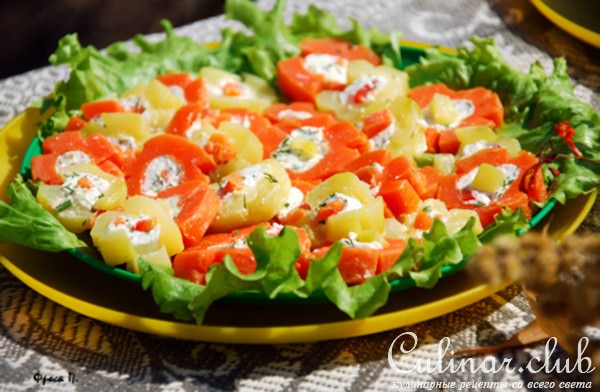 Овощная закуска "Цветочная"