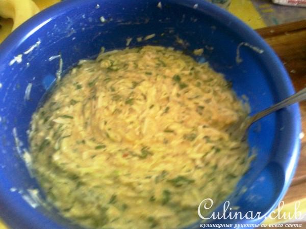 Запеканка из кабачков+ салат со свекольной ботвой