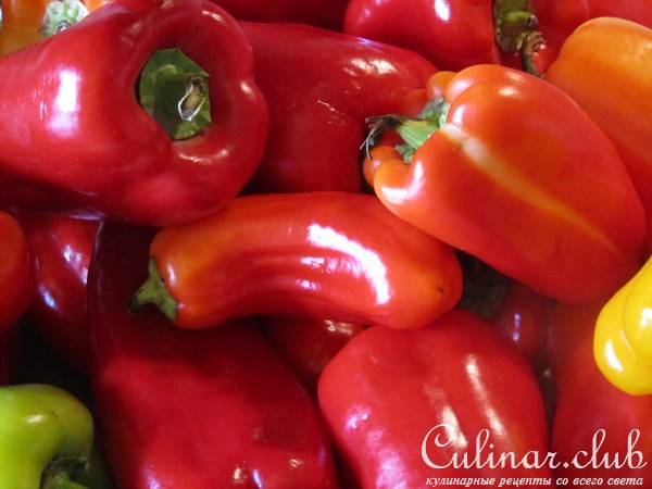 Перец печёный консервированный "Вкус лета"