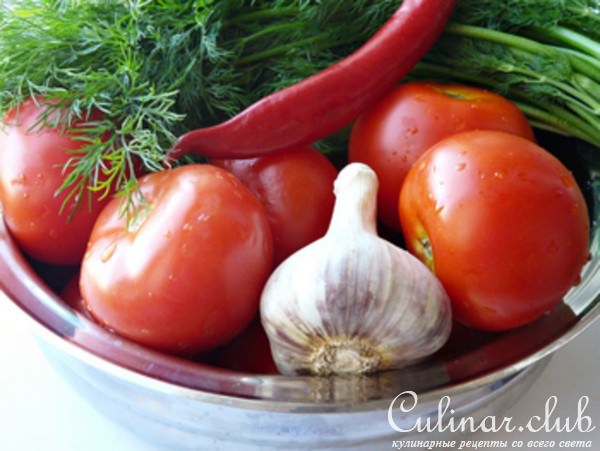 Фаршированные маринованные помидоры (и к водочке, и к мясу, и просто так)))