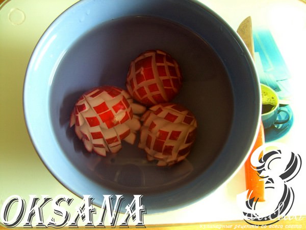 Гвоздики из Редиски