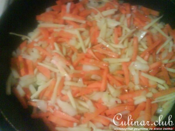 Пряная фасоль с овощами по-кубански