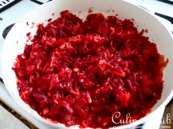 Свекольная икра.