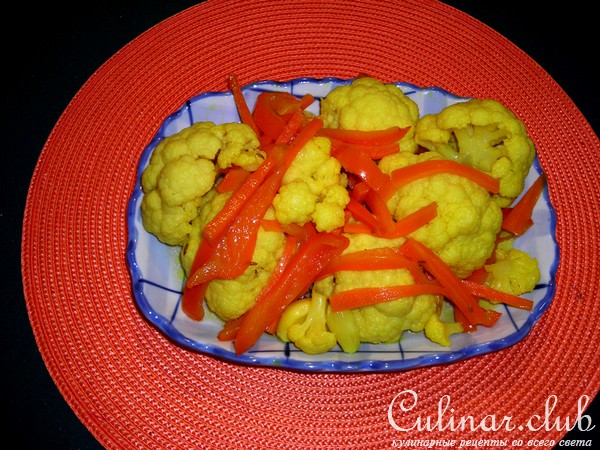 закуска из цветной капусты.
