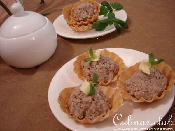 Паштет из баклажан с грецкими орехами 