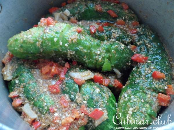 Огурцы по китайским мотивам от Сталика Ханкишиева