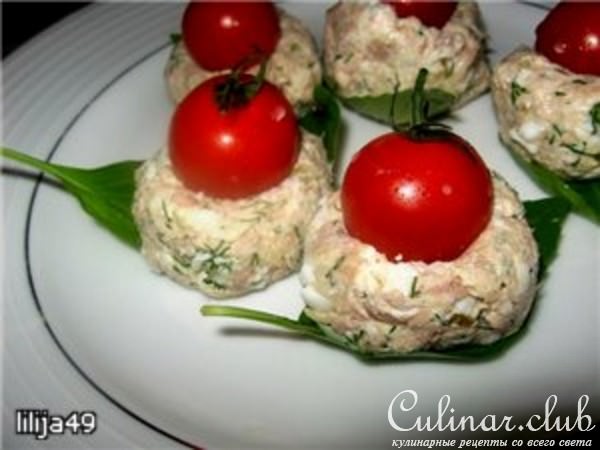 Polpettine di ricotta-рыбно-рикотовые шарики