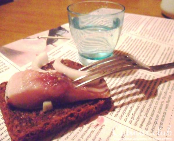 Селедка в горчичном соусе