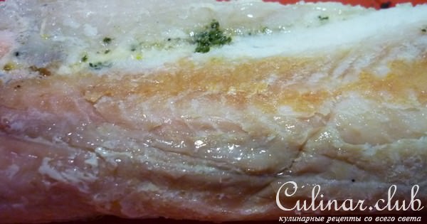 Рулет рыбный с начинкой из рыбы