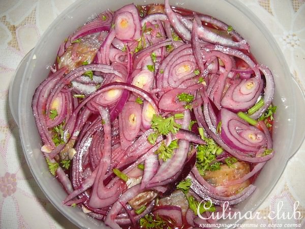 Невероятная сельдь - закуска из солёной жареной селёдки
