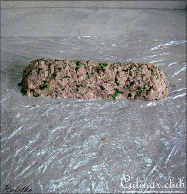 "Колбаса" из тунца.