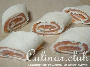 Копчёный Сэлмон с Козьим Сыром и Чесноком